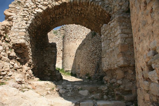 Argos - Main entrance gateway into the castle of Larissa